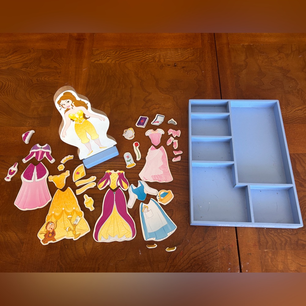 Melissa and Doug Disney Bell doll magnetic